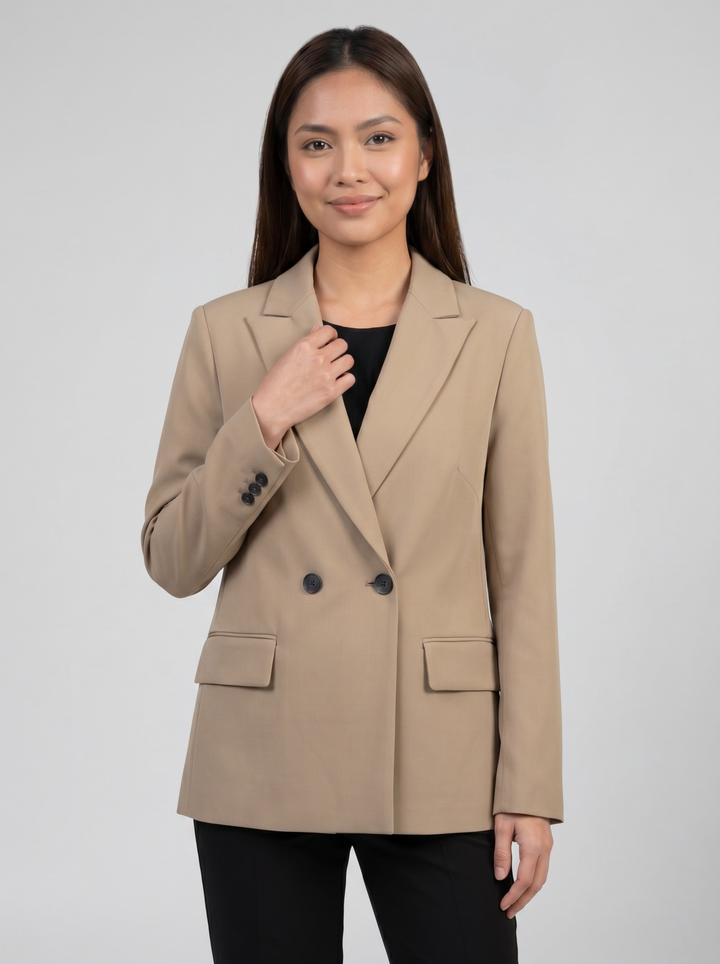 Women's Blazer – Double-Breasted Tailored