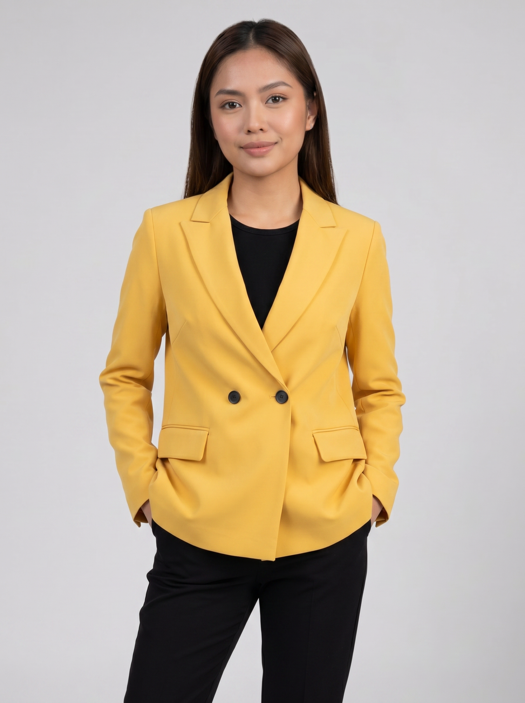 Women's Blazer – Double-Breasted Tailored