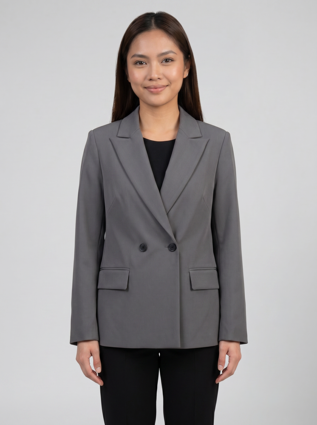 Women's Blazer – Double-Breasted Tailored