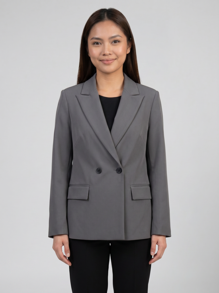Women's Blazer – Double-Breasted Tailored