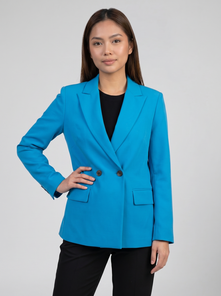 Women's Blazer – Double-Breasted Tailored
