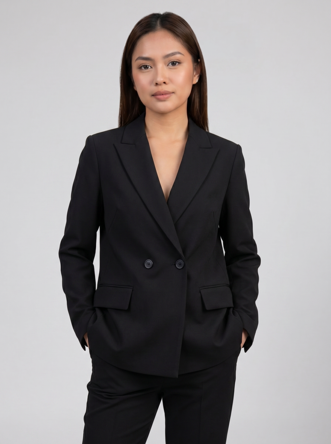 Women's Blazer – Double-Breasted Tailored