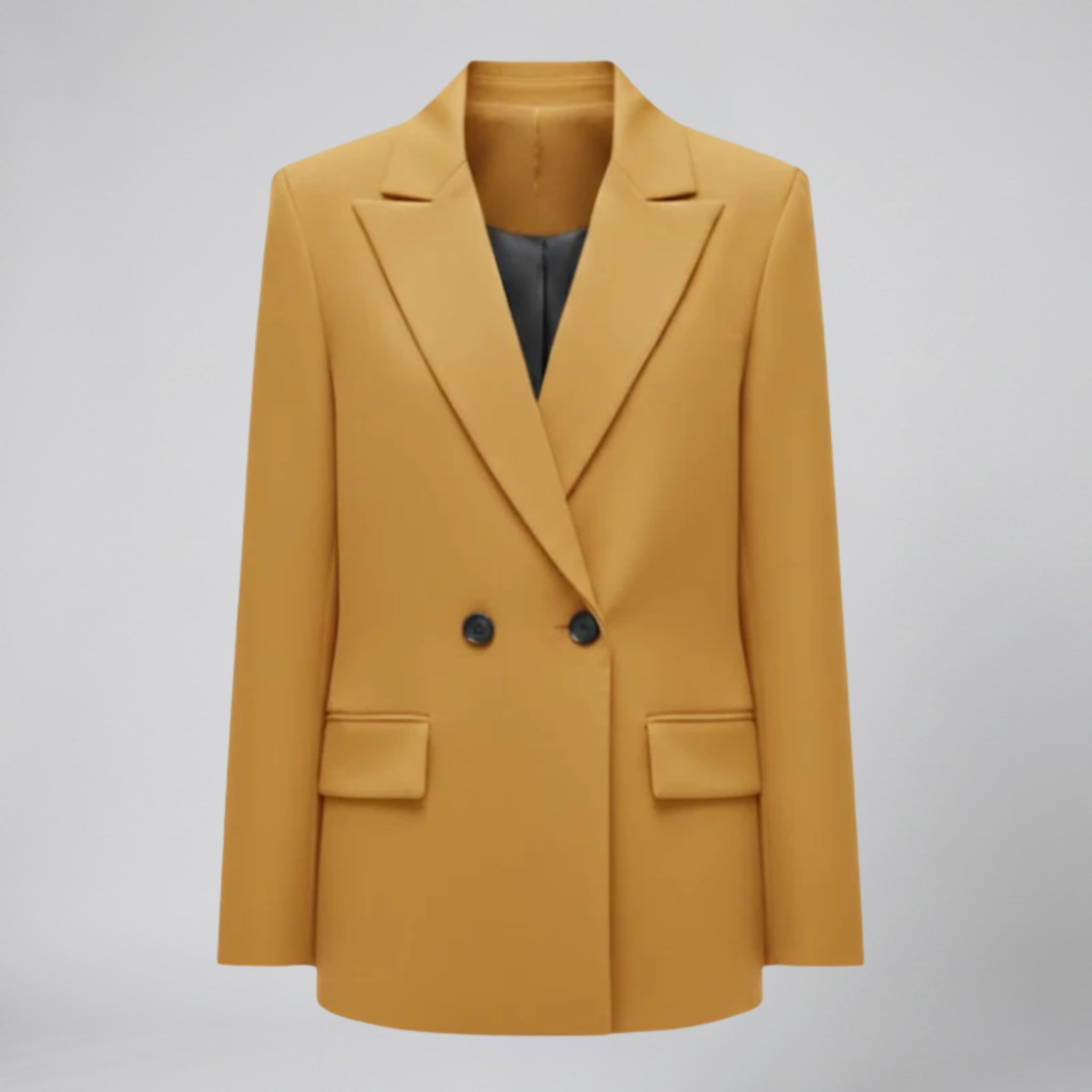 Women’s Double Breasted Notched Lapel Blazer | Celestiella