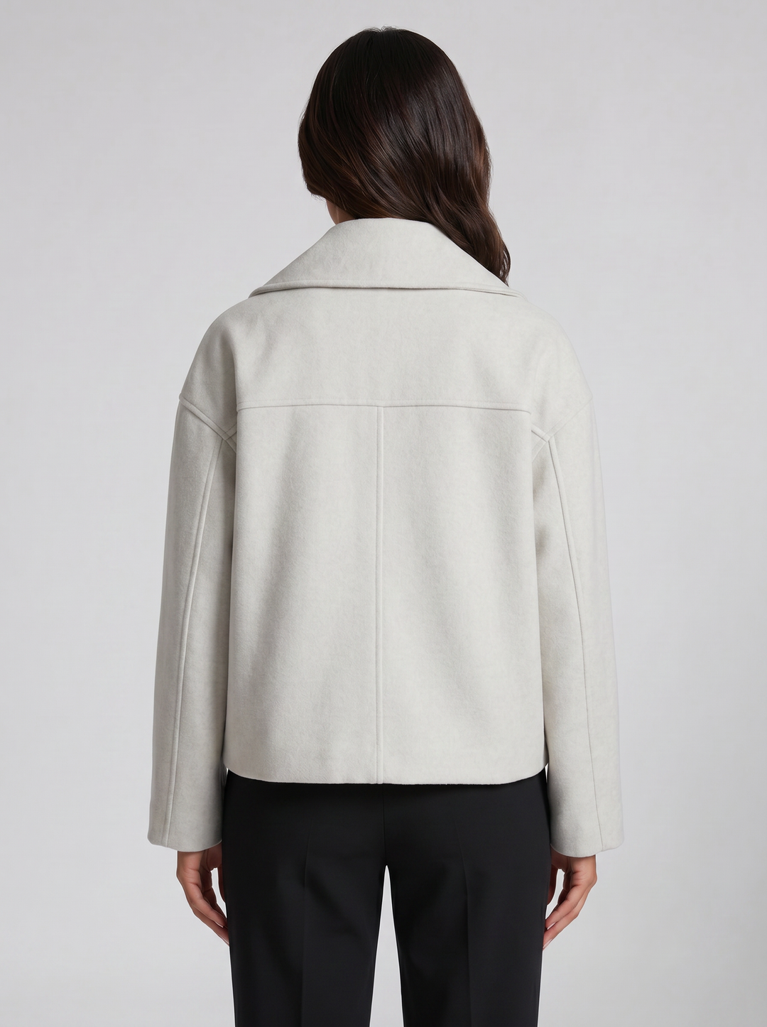 Women's Wool Coat – Double-Breasted