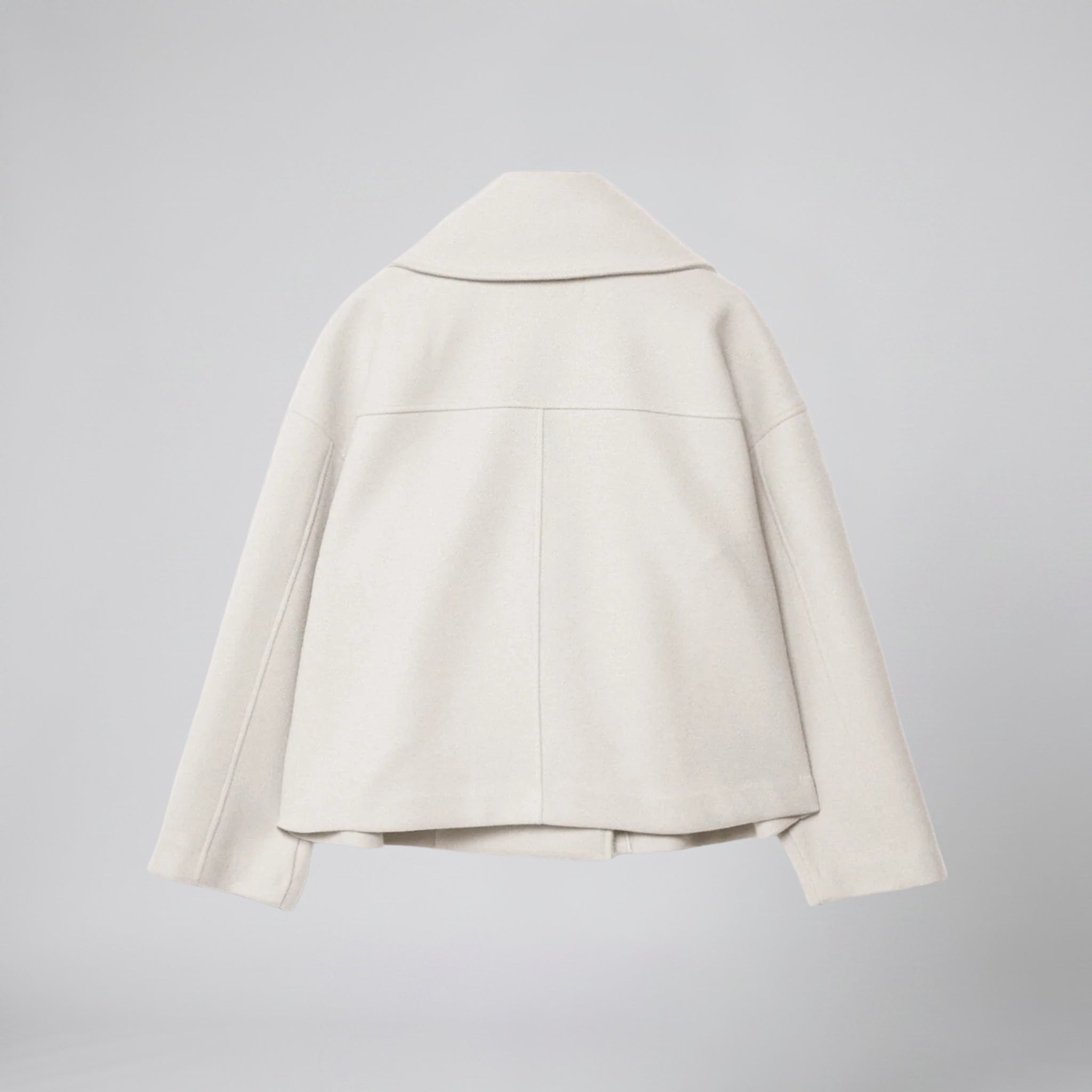 Celestiella - Women’s Double-Breasted Wool-Blend coat