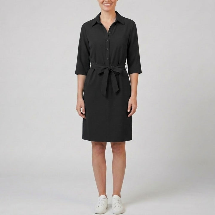 Women's Shirt Dress – Half-Sleeve Relaxed Day Style