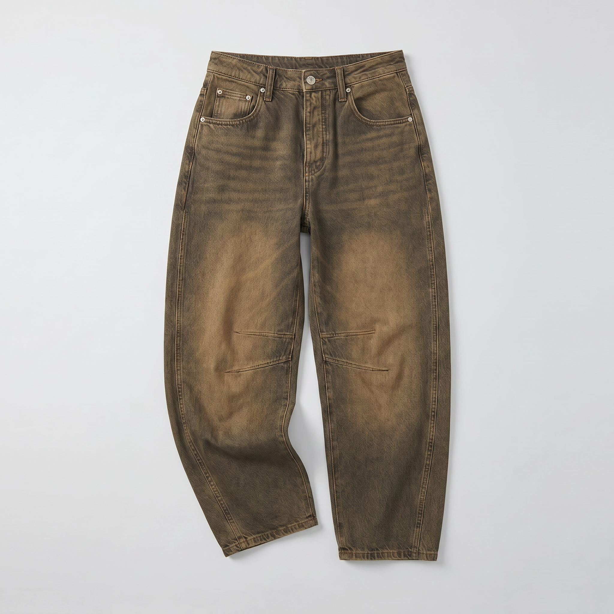 Women’s High-Waisted Distressed Balloon Jeans | Celestiella