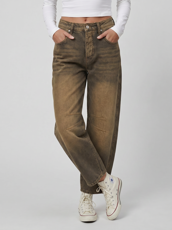 Women's Jeans – High-Waisted Balloon