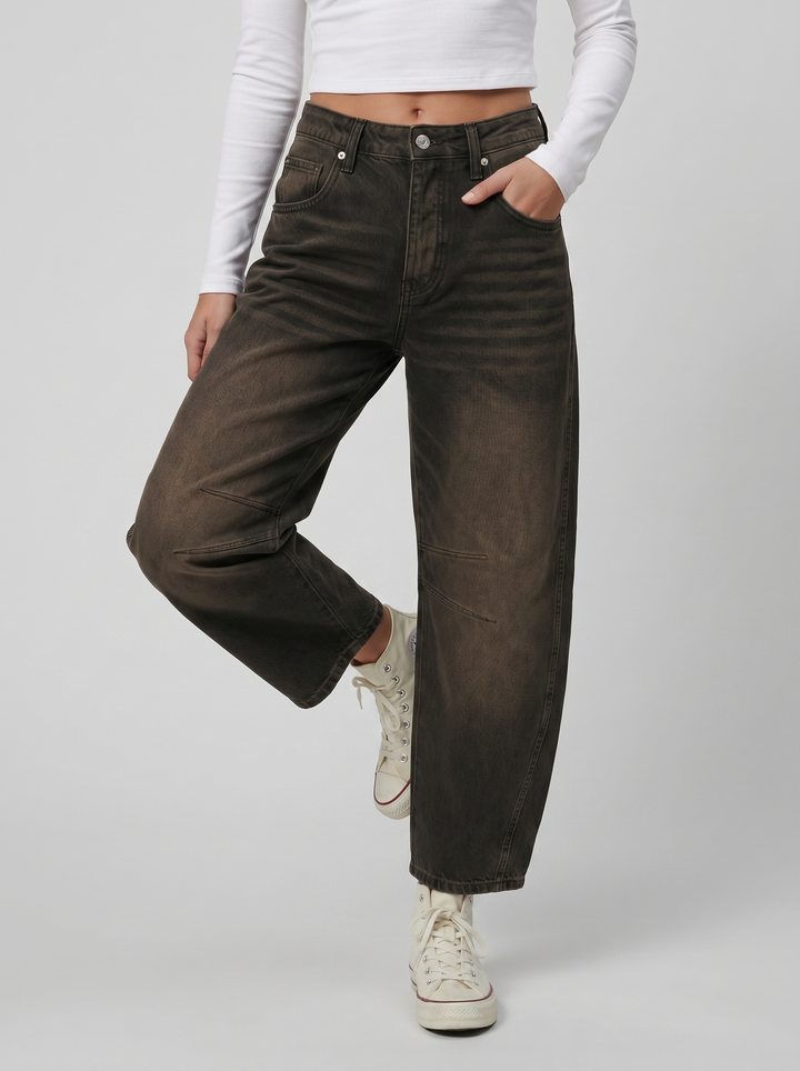 Women's Jeans – High-Waisted Balloon