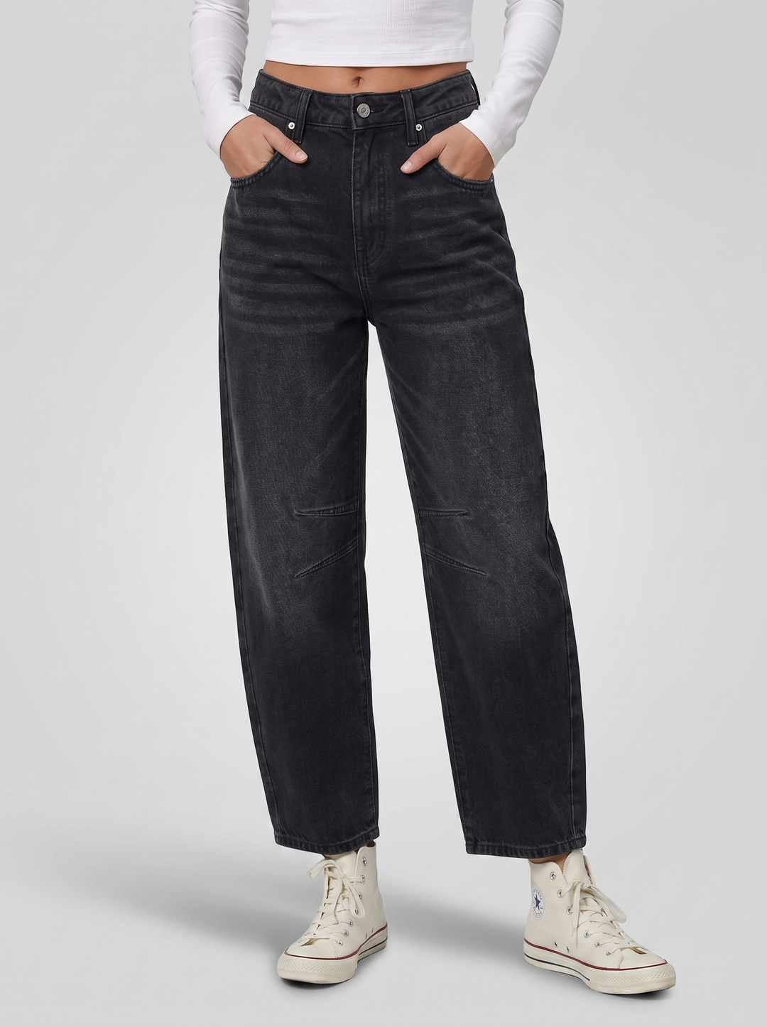 Women's Jeans – High-Waisted Balloon