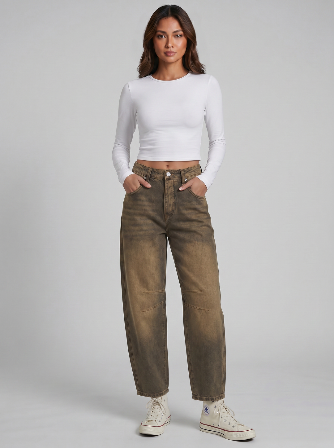 Women's Jeans – High-Waisted Balloon