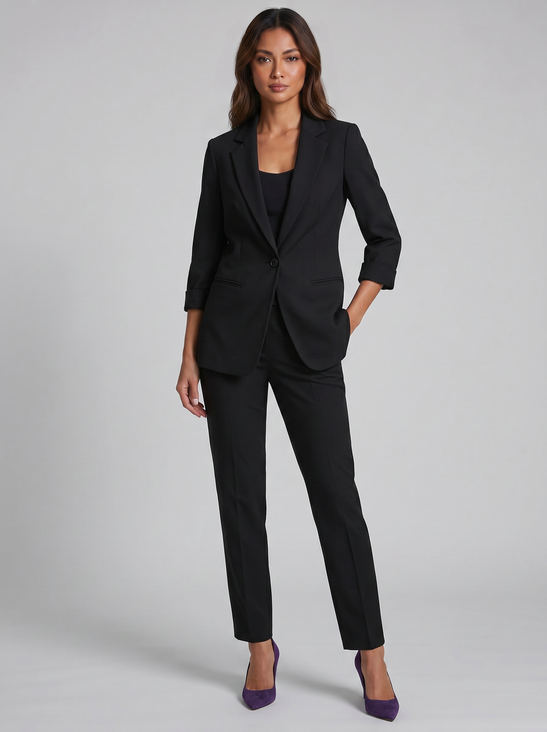Women's Co-ord Set – Tailored Blazer & Trousers