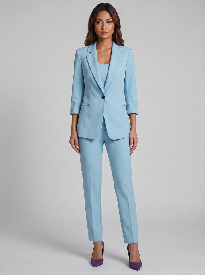 Women's Co-ord Set – Tailored Blazer & Trousers