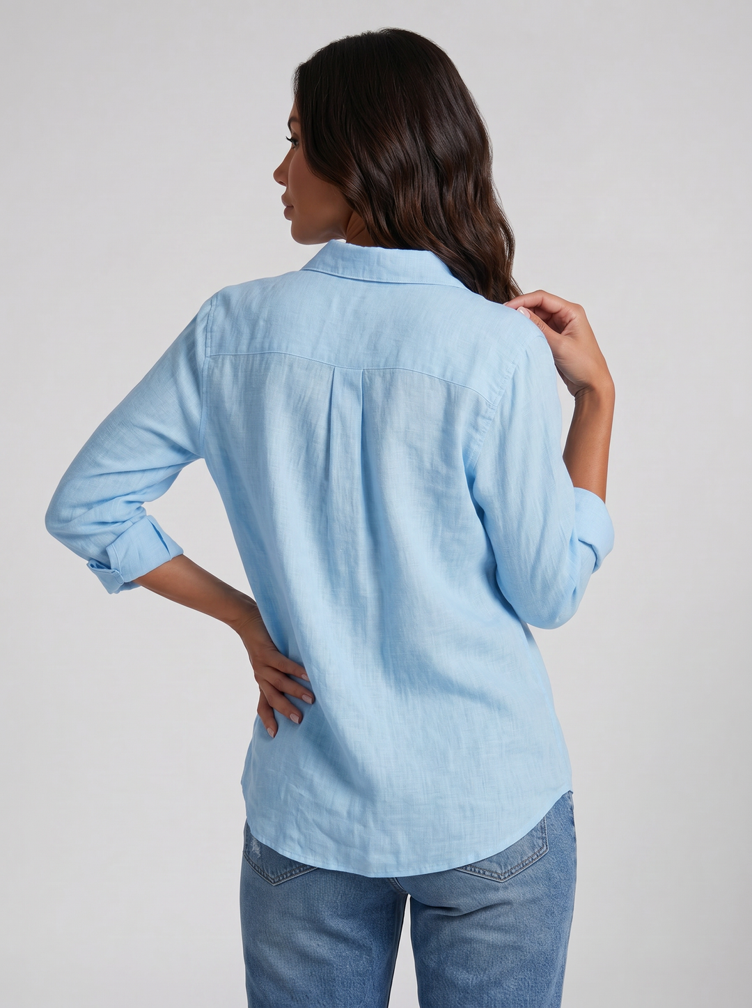 Women's Linen Shirt – Relaxed Summer
