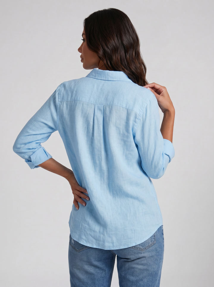 Women's Linen Shirt – Relaxed Summer