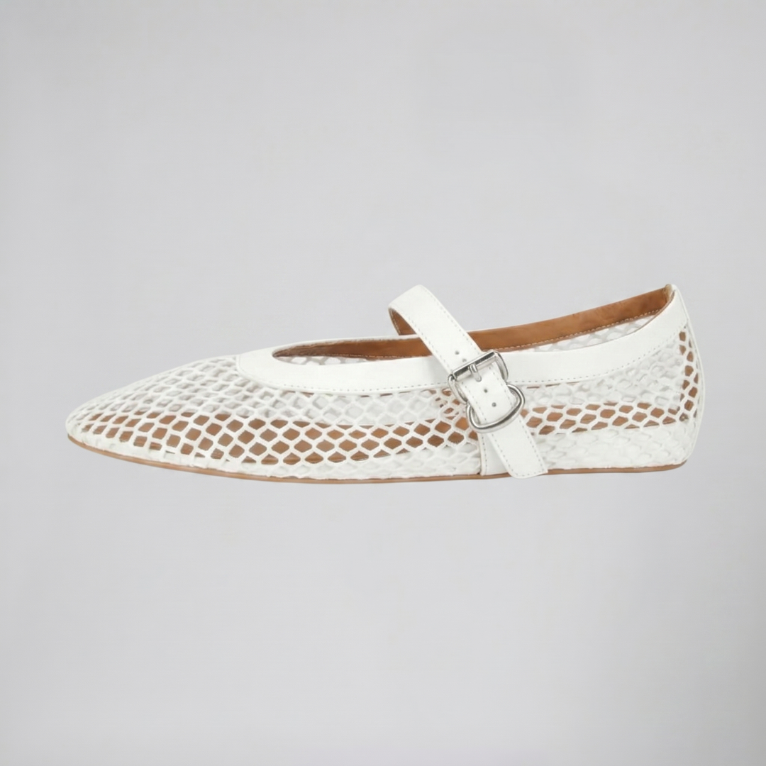 Women’s Mesh Mary Jane Flats | Celestiella