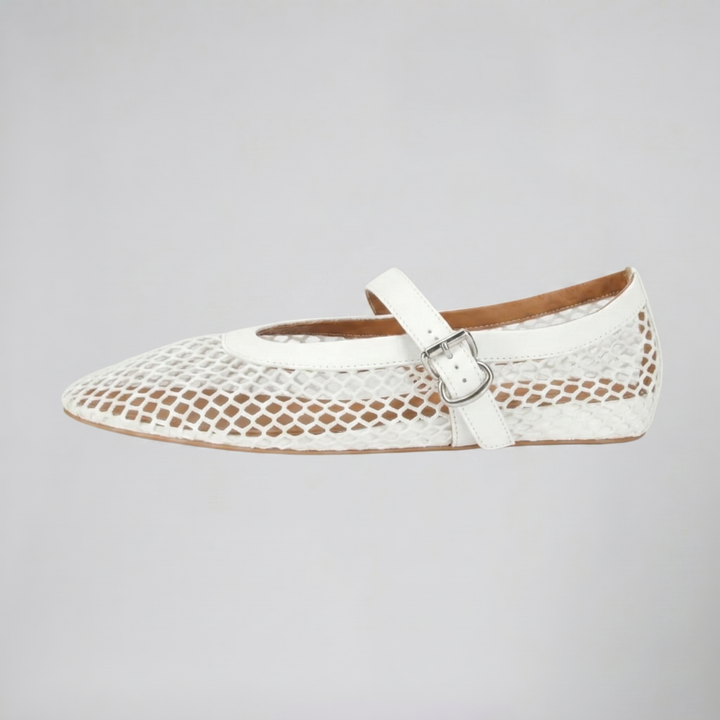 Women’s Mesh Mary Jane Flats | Celestiella