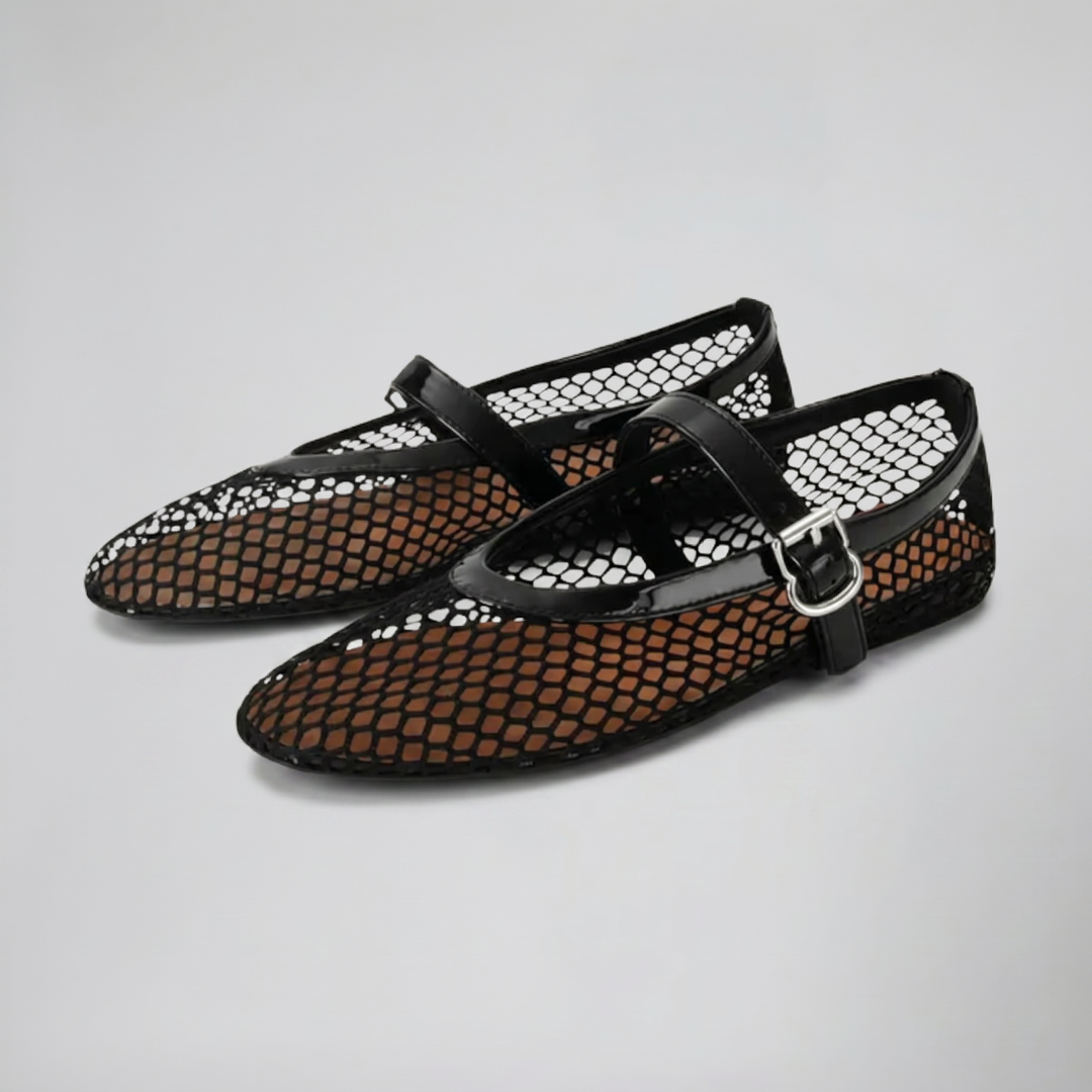 Women’s Mesh Mary Jane Flats | Celestiella