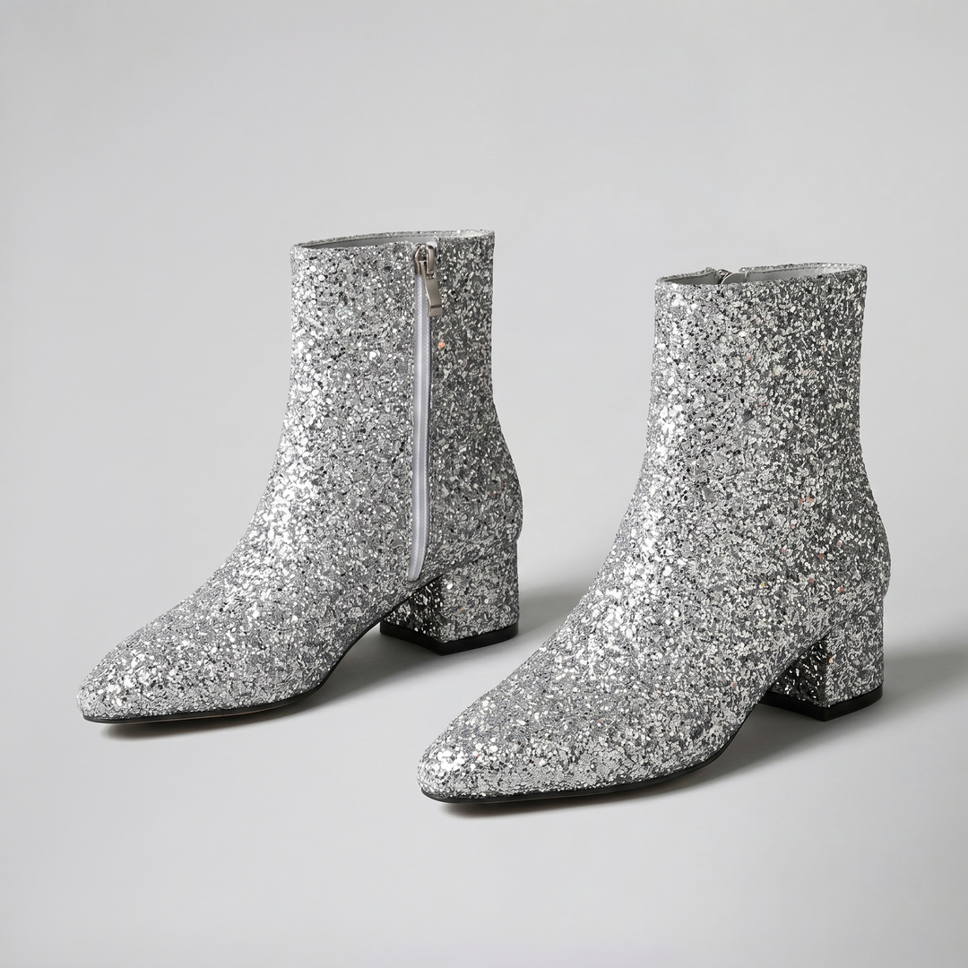 Women’s Glitter Ankle Boot | Celestiella