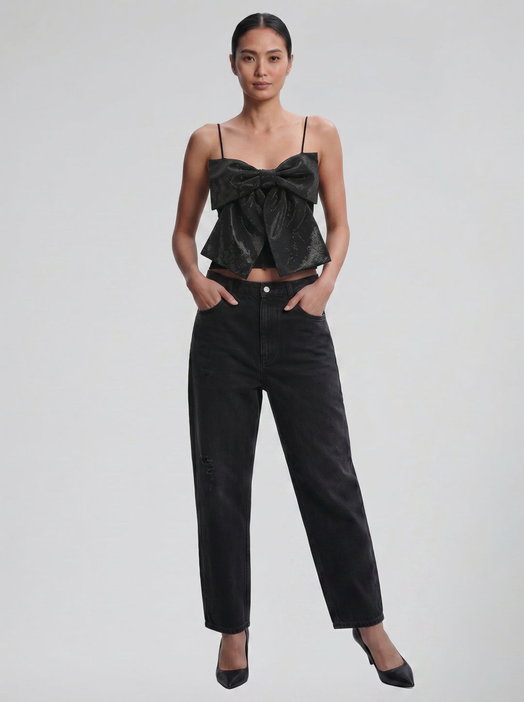 Women's Cami Top – Glitter Bow