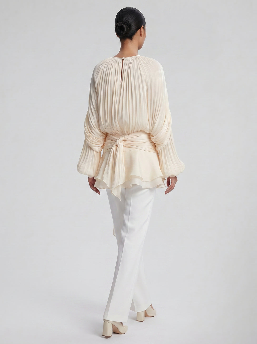 Women's Silk Blouse – Loose Chiffon