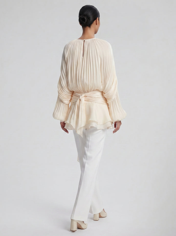 Women's Silk Blouse – Loose Chiffon