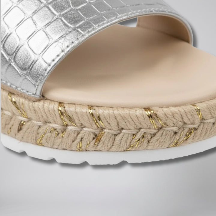 Women's Wedge Sandals – Platform Animal Print