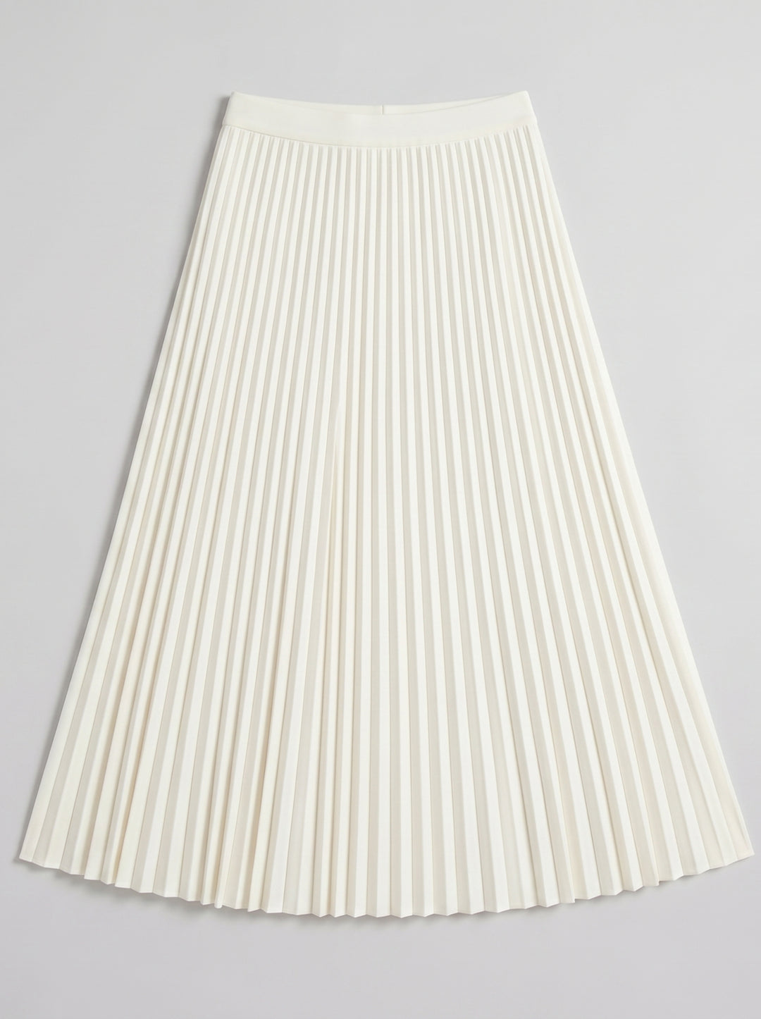 Women's Pleated Knit Midi Skirt – Fluid Movement