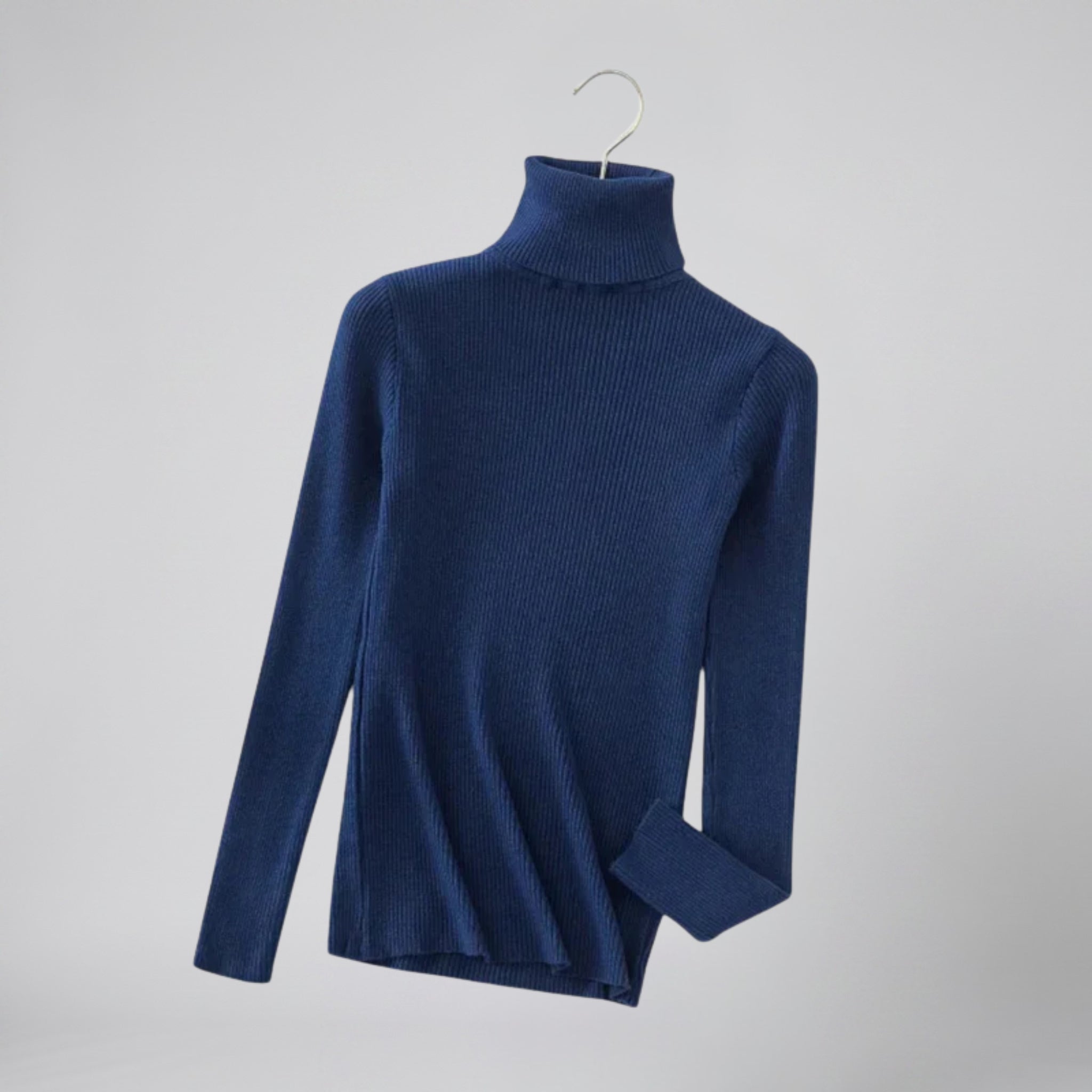 Women’s Ribbed Cashmere Turtleneck | Celestiella