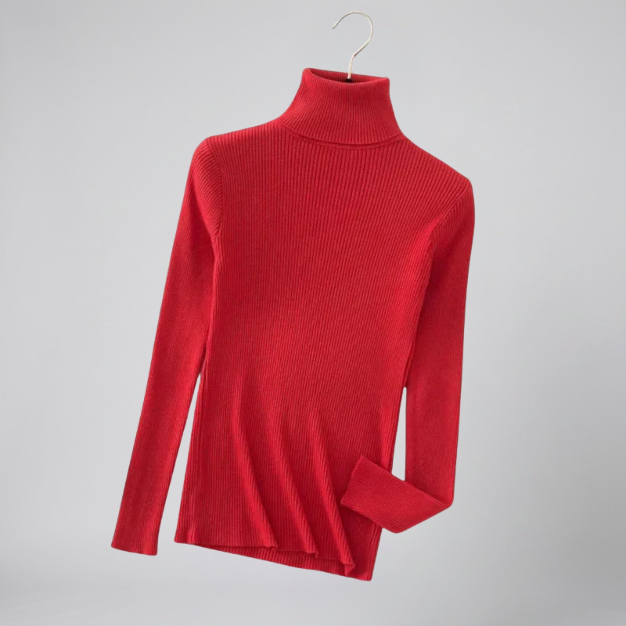 Women’s Ribbed Cashmere Turtleneck | Celestiella