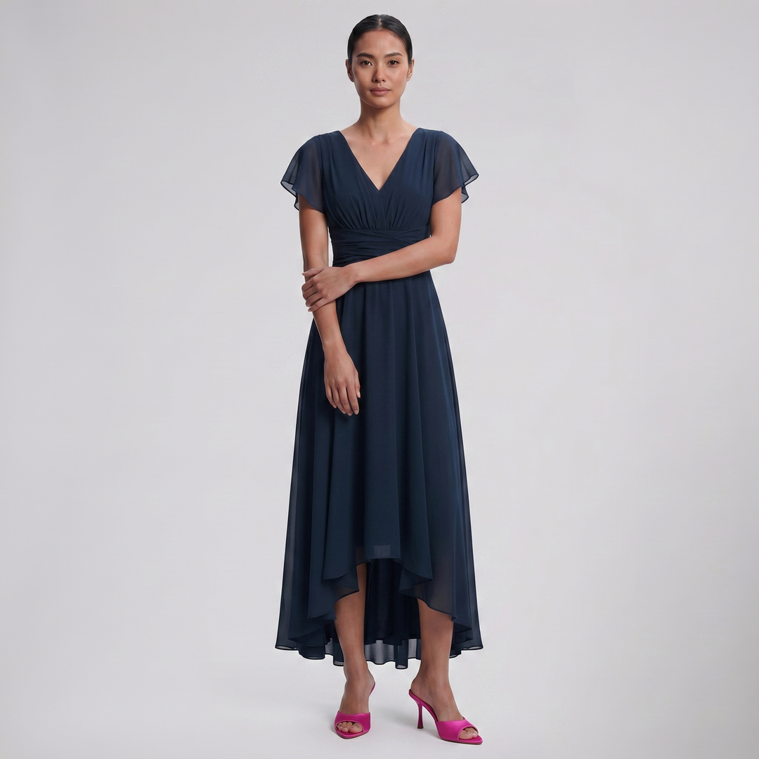 Women’s Satin Peep-Toe Mules | Celestiella