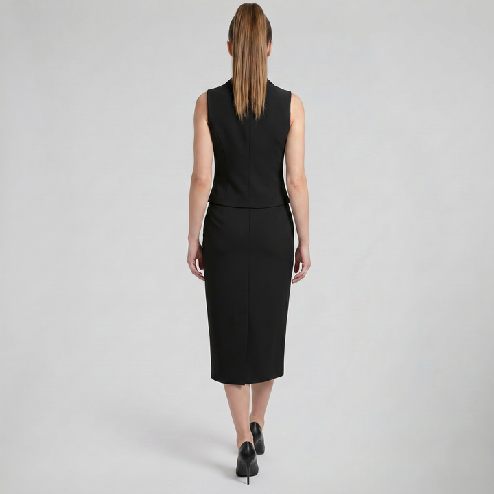 Women's Tailored Vest, Sleeveless Waistcoat | Celestiella