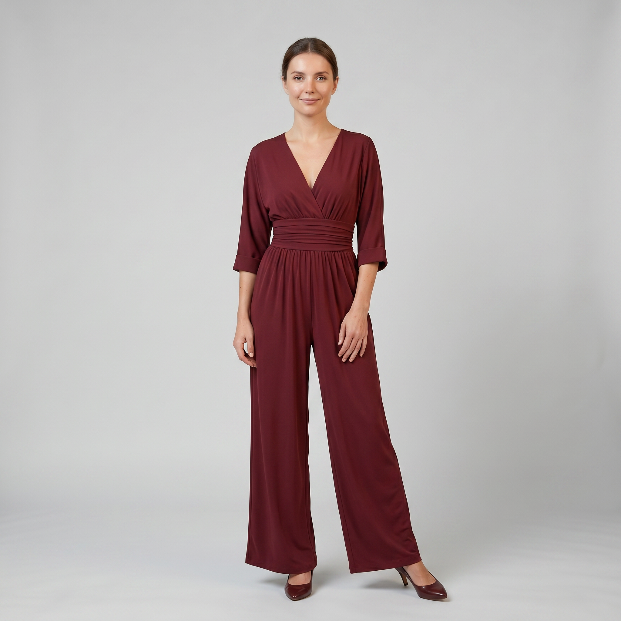 Women’s Tailored Wide-Leg Jumpsuit | Celestiella