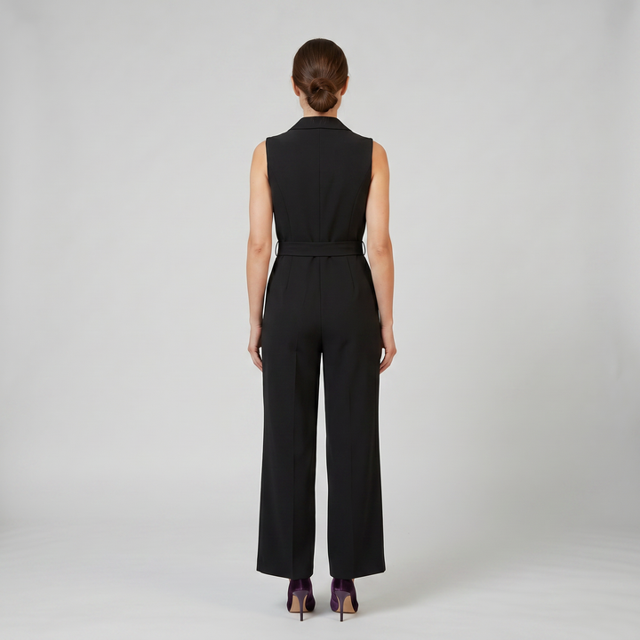 Women's Jumpsuit – Sleeveless Wrap