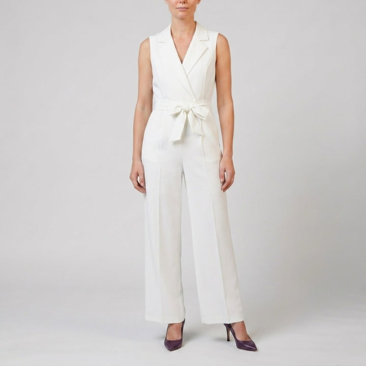Women's Jumpsuit – Sleeveless Wrap