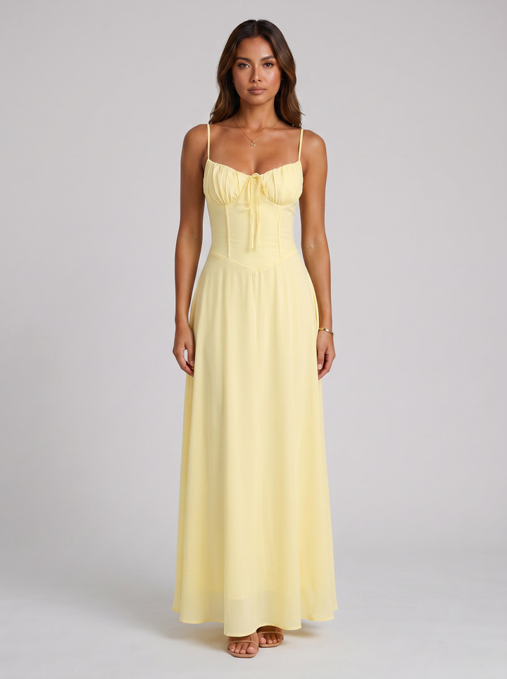 Women's Strappy Summer Maxi Dress – Flowing Lightweight Style
