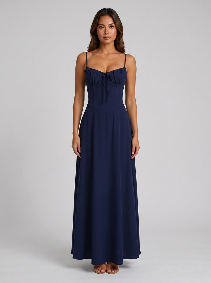 Women's Strappy Summer Maxi Dress – Flowing Lightweight Style