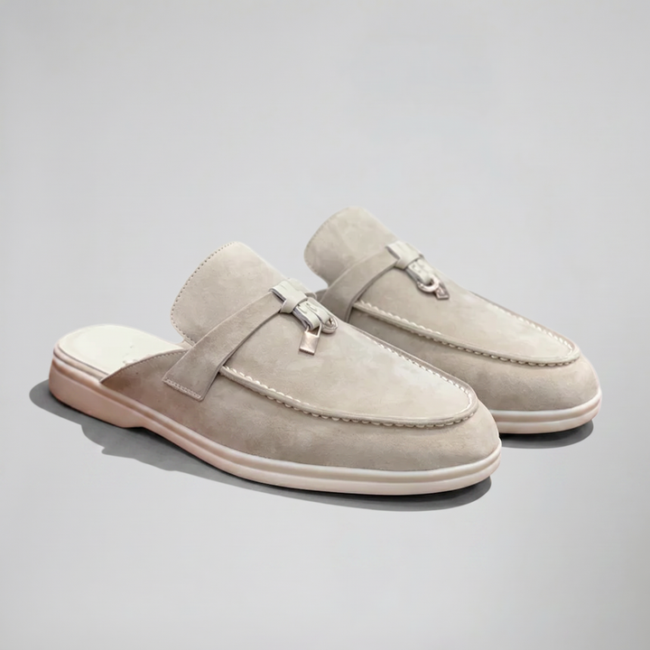 Women’s Suede Backless Loafers | Celestiella