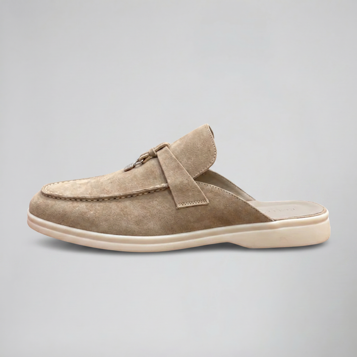 Women’s Suede Backless Loafers | Celestiella