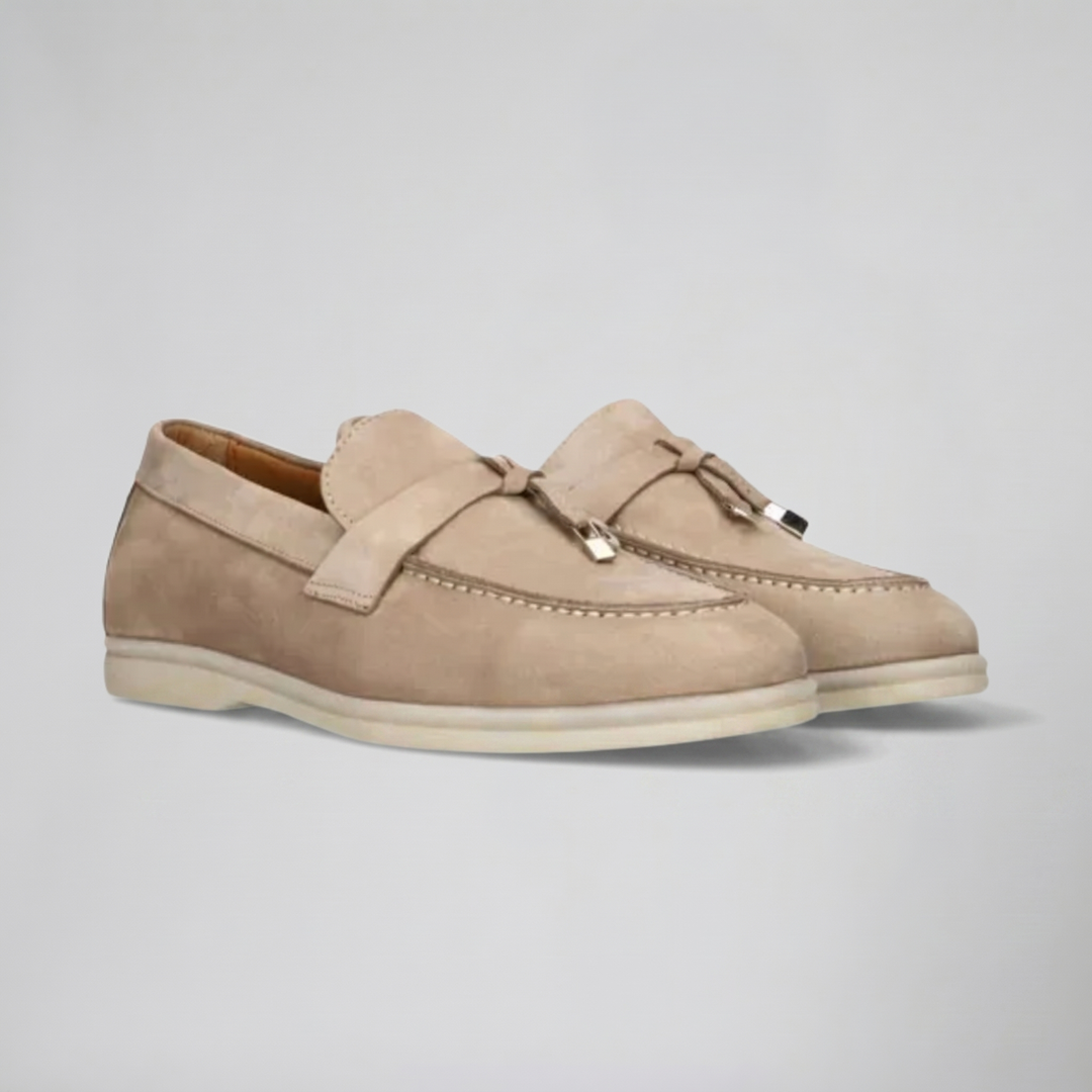 Women’s Suede Lock Loafers | Celestiella