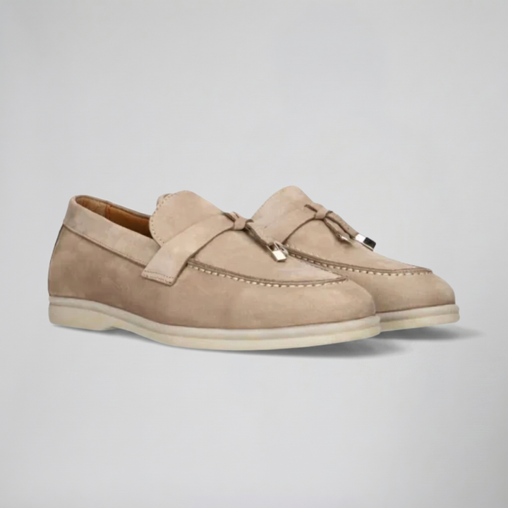Women’s Suede Lock Loafers | Celestiella
