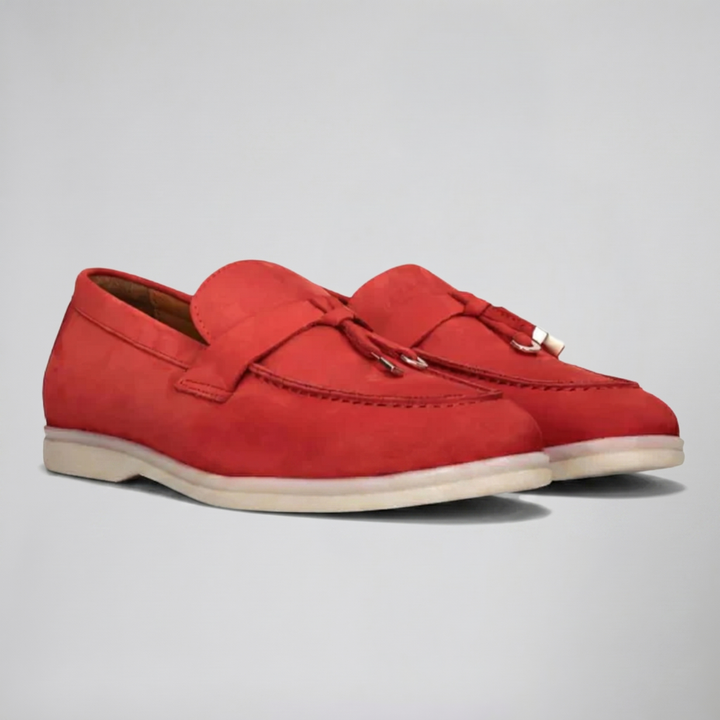 Women’s Suede Lock Loafers | Celestiella