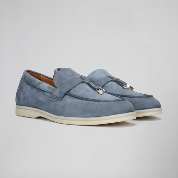 Women’s Suede Lock Loafers | Celestiella