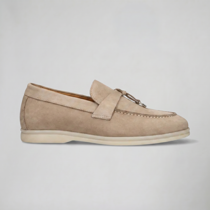 Women’s Suede Lock Loafers | Celestiella