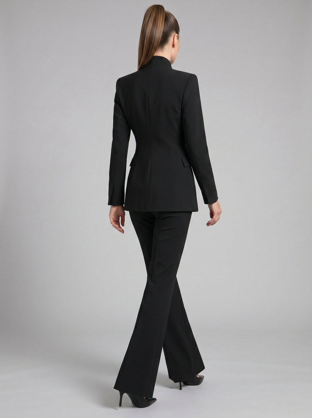 Women's Tailored Blazer & Trouser Suit Set – Smart Formal Co-Ord