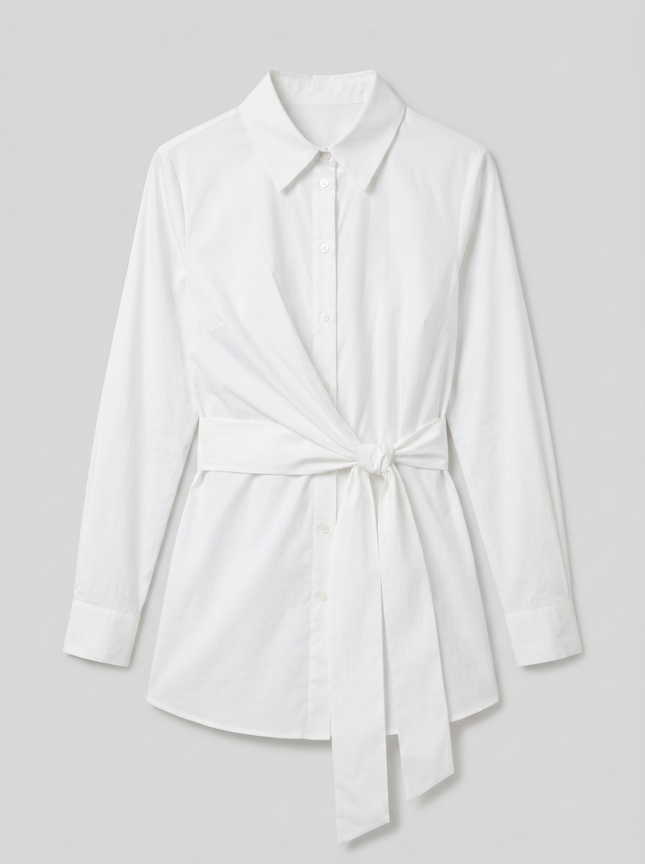Women's Shirt – Tie-Waist Relaxed