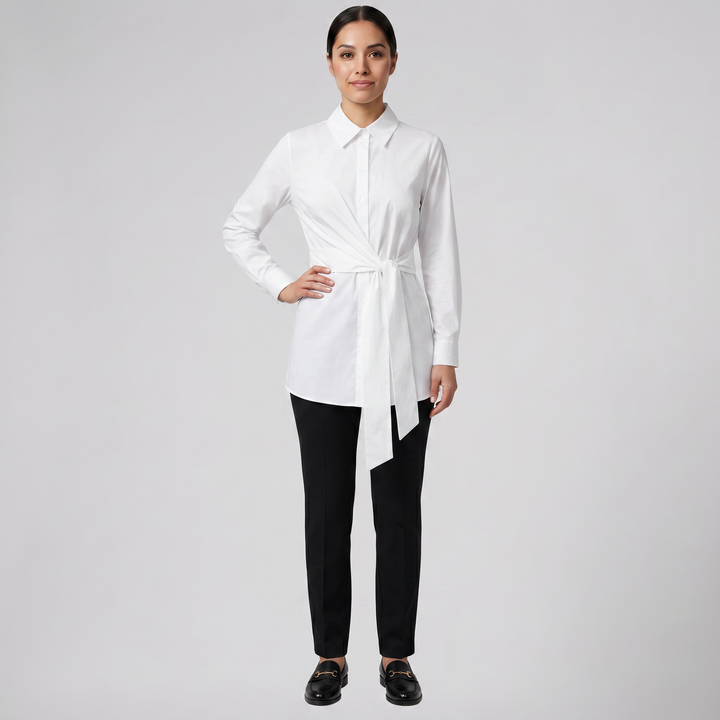 Women’s Tie-Waist Shirt | Celestiella