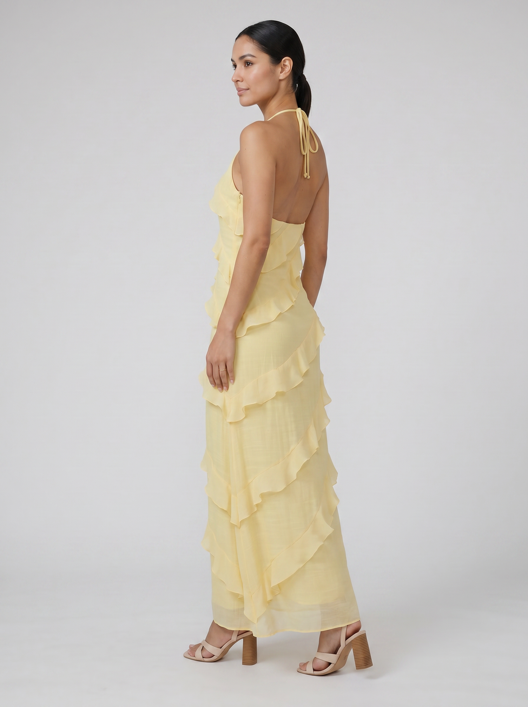 Women's Maxi Dress – Tiered Ruffle Summer Style