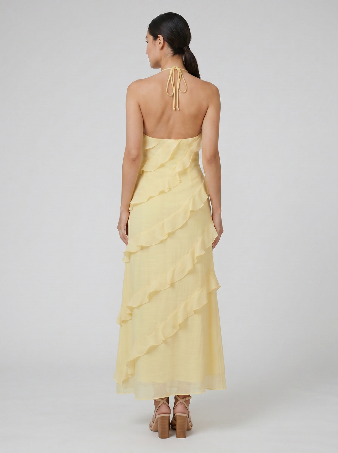 Women's Maxi Dress – Tiered Ruffle Summer Style