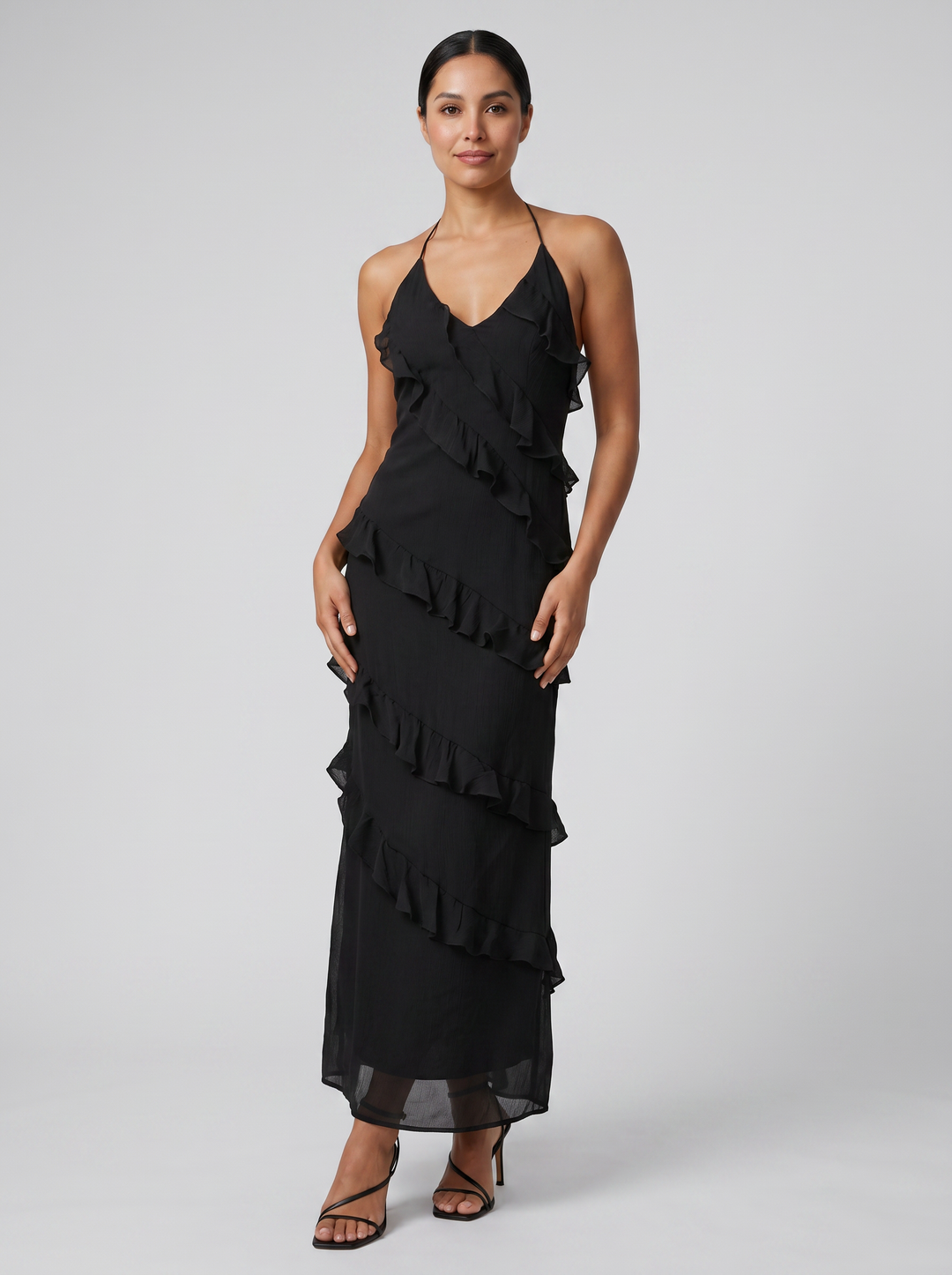 Women's Maxi Dress – Tiered Ruffle Summer Style